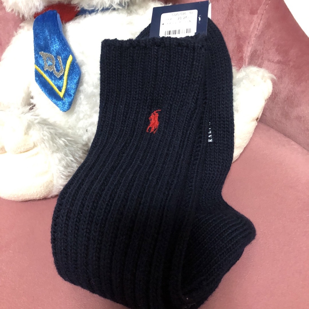 Ralph Lauren(ラルフローレン)のラルフローレン  靴下新品未使用2足セット専用 レディースのレッグウェア(ソックス)の商品写真