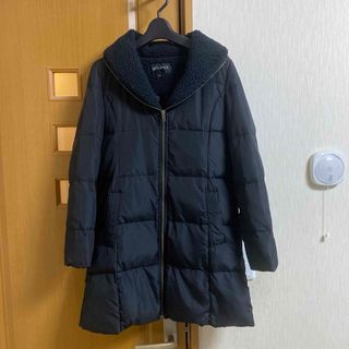 極美品 ミッシュマッシュ 3way フォックスファー ツイード ダウンコート