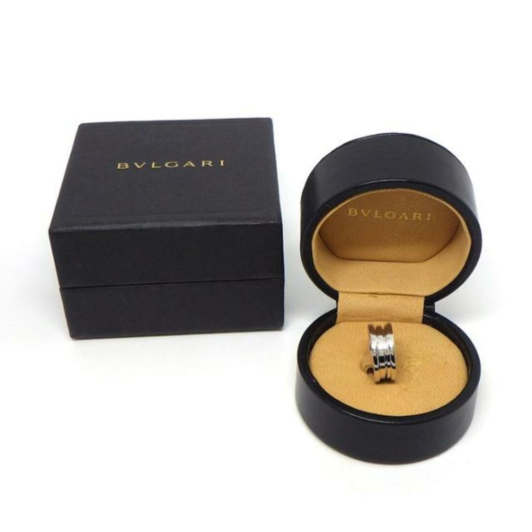 BVLGARI(ブルガリ)のブルガリ BVLGARI リング B-zero1 ビーゼロワン 323530 3バンド ロゴ K18WG 8号 / #49 【中古】 レディースのアクセサリー(リング(指輪))の商品写真