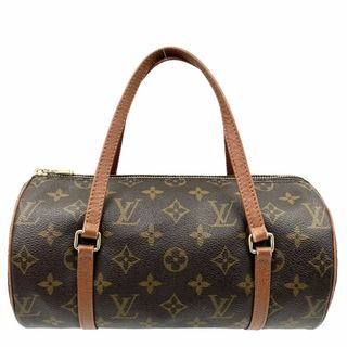 ルイヴィトン(LOUIS VUITTON)の【在庫一掃】LOUIS VUITTON ルイヴィトン ハンドバッグ モノグラム パピヨン26 ボストンバッグ Papillon26 鞄 かばん M51366    ブラウン 茶 ゴールド金具 レディース【中古品】(ハンドバッグ)