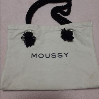 マウジー(moussy)のmoussy トートバッグ　白(トートバッグ)