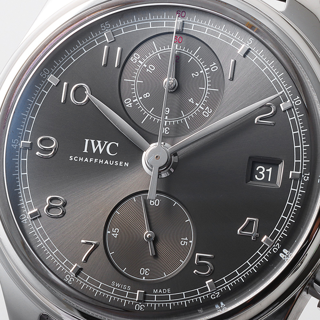 IWC(インターナショナルウォッチカンパニー)のIWC ポルトギーゼ クロノグラフ IW390404 メンズ 中古 腕時計 メンズの時計(腕時計(アナログ))の商品写真