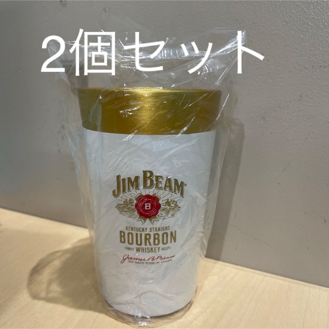 新品未使用　非売品　JIM BEAM タンブラー　  インテリア/住まい/日用品のキッチン/食器(タンブラー)の商品写真