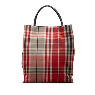 バーバリー(BURBERRY)のバーバリー ノバチェック トートバッグ キャンバス レディース BURBERRY 【1-0128729】(トートバッグ)