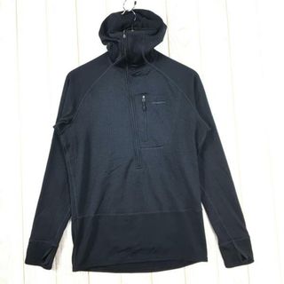 パタゴニア(patagonia)のMENs S  パタゴニア R1 フーディ R1 Hoody レギュレーター フリース ジャケット ポーラテックパワードライ PATAGONIA 40072 BLK Black ブラック系(その他)