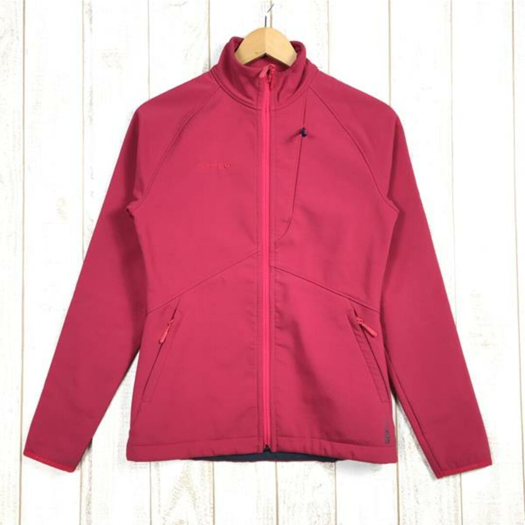 Mammut(マムート)のWOMENs S  マムート ペルーダ ジャケット Peluda Jacket ソフトシェル フリース Softech MAMMUT 1010-12630 ピンク系 レディースのファッション小物(その他)の商品写真