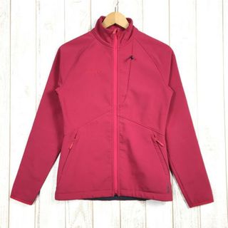 マムート(Mammut)のWOMENs S  マムート ペルーダ ジャケット Peluda Jacket ソフトシェル フリース Softech MAMMUT 1010-12630 ピンク系(その他)