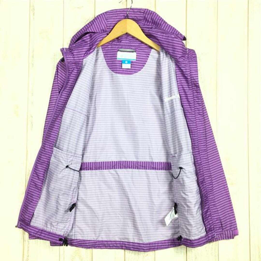 Columbia(コロンビア)のWOMENs M  コロンビア ピアランド ジャケット ウィンドシェル フーディ COLUMBIA PL3049 パープル系 レディースのファッション小物(その他)の商品写真