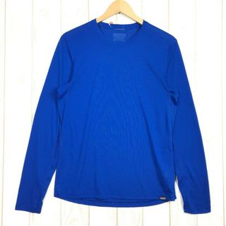 パタゴニア(patagonia)のMENs S  パタゴニア ロングスリーブ キャプリーン クール トレイル シャツ L/S Cap Cool Trail Shirt ロンT Tシャツ PATAGONIA 24486 SPRB Superior Blue ブルー系(その他)