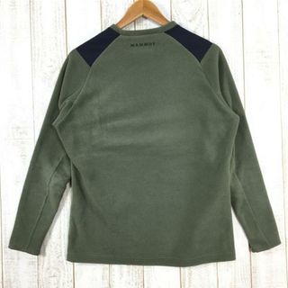 マムート(Mammut)のMENs XS  マムート イノミナタ ライト ミッドレイヤー クルー ネック Innominata Light ML Crew Neck ポーラテックマイクロ フリース セーター プルオーバー ジャケット MAMMUT 1014-02510 グリーン系(その他)