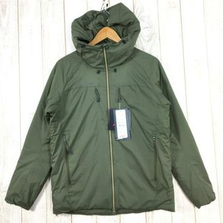 マムート(Mammut)のMENs XS  マムート ライム インサレーション フレックス フーデッド ジャケット Rime IN Flex Hooded Jacket アクティブインサレーション フーディ MAMMUT 1013-00750 4584 Iguana グリーン系(その他)