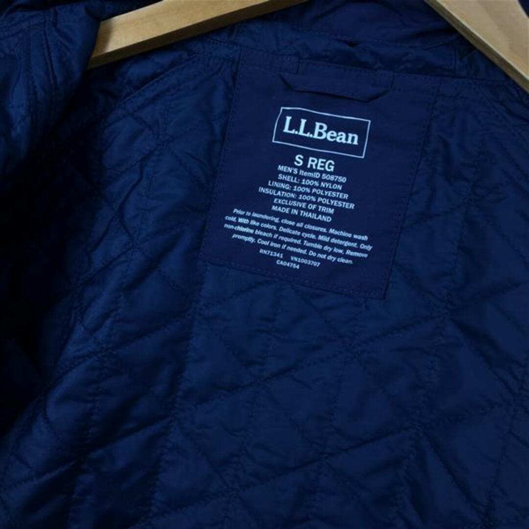 L.L.Bean(エルエルビーン)のMENs S  エルエルビーン マウンテン クラシック インサレーテッド ジャケット Mountain Classic Insulated Jacket プリマロフト インサレーション フーディ LLBEAN 508750 ネイビー系 メンズのメンズ その他(その他)の商品写真