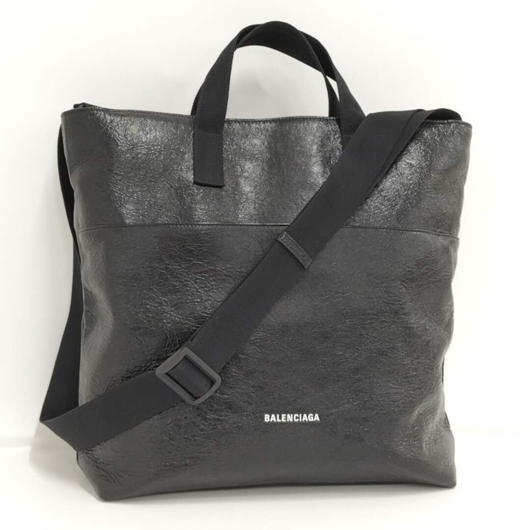 Balenciaga(バレンシアガ)のBALENCIAGA エクスプローラー 2WAY トートバッグ レザー ブラック レディースのバッグ(その他)の商品写真