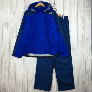 ザノースフェイス(THE NORTH FACE)のMENs L  ノースフェイス レインテックス ゴアテックス レインスーツ Raintex GORE-TEX Rainsuits レインシェル ジャケット パンツ セットアップ NORTH FACE NP11444Z ブルー系(その他)