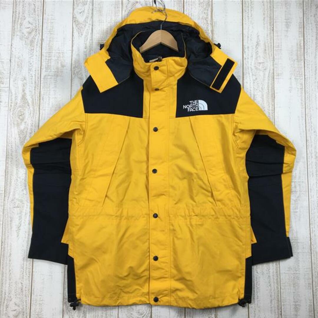 54cm袖丈MENs L  ノースフェイス マウンテン ガイド ジャケット Mountain Guide Jacket ゴアテックス ハードシェル フーディ 生産終了モデル 入手困難 NORTH FACE NP2953 Summit Gold イエロー系