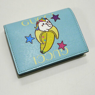 グッチ(Gucci)のGUCCI レインボー＆スター ばなにゃ カードケース 二つ折り コンパクト財布(財布)