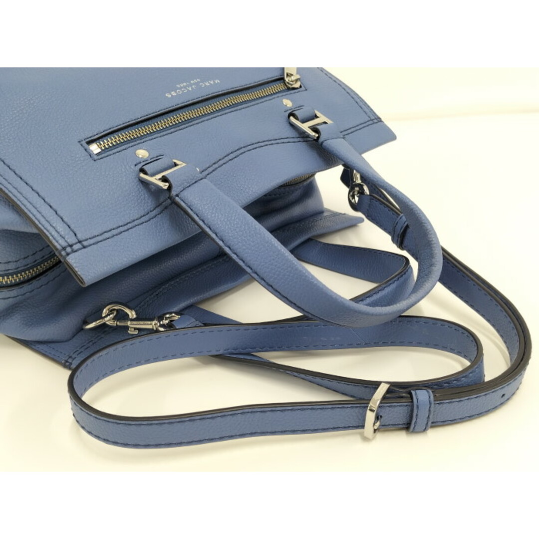 MARC JACOBS(マークジェイコブス)のMARC JACOBS ハンドバッグ レザー ブルー M0015021 レディースのバッグ(ハンドバッグ)の商品写真