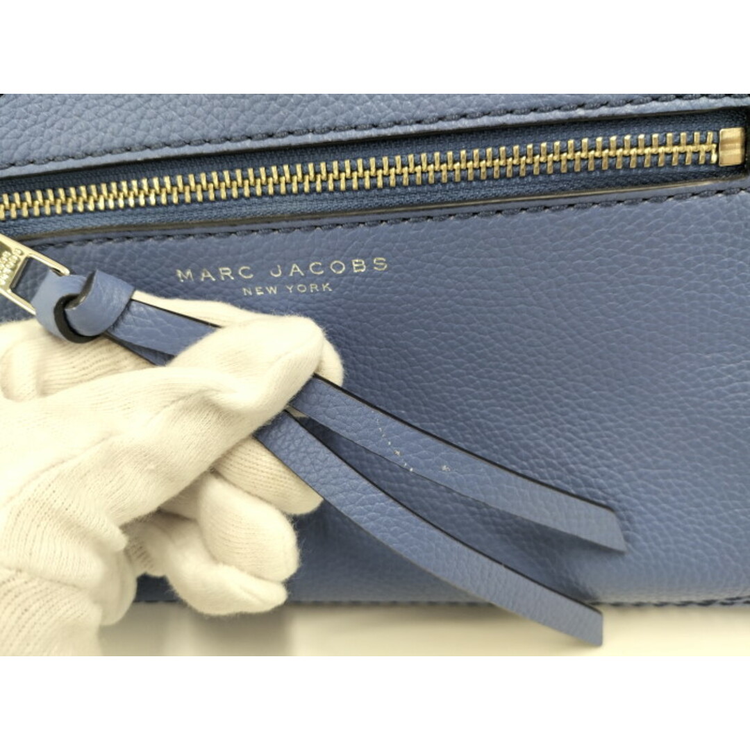 MARC JACOBS(マークジェイコブス)のMARC JACOBS ハンドバッグ レザー ブルー M0015021 レディースのバッグ(ハンドバッグ)の商品写真