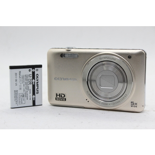 【返品保証】 オリンパス Olympus VG-145 ゴールド 5x Wide バッテリー付き コンパクトデジタルカメラ  s6234(コンパクトデジタルカメラ)