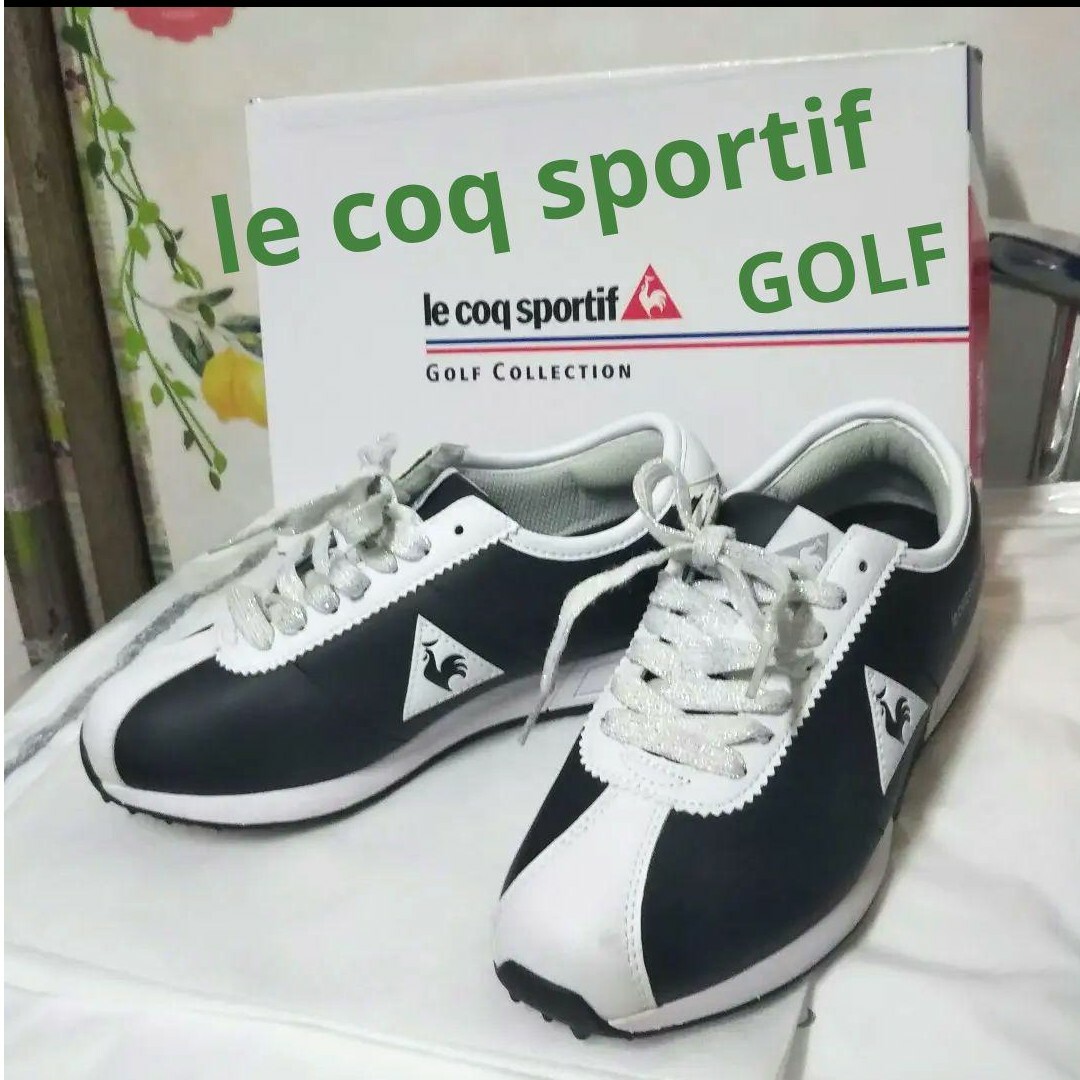 le coq sportif(ルコックスポルティフ)のle coq sportif GOLF レディース 防水 ゴルフシューズ スポーツ/アウトドアのゴルフ(シューズ)の商品写真