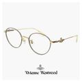 【新品】 ヴィヴィアン ウエストウッド レディース メガネ 40-0009 c02 48mm Vivienne Westwood 眼鏡 女性 40-0009 ボストン 型 丸メガネ メタル フレーム オーブ