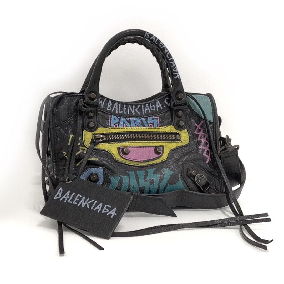 美品* BALENCIAGA バレンシアガ バッグ シティ バッグ 2way 美品* BALENCIAGA バレンシアガ バッグ シティ バッグ 2way