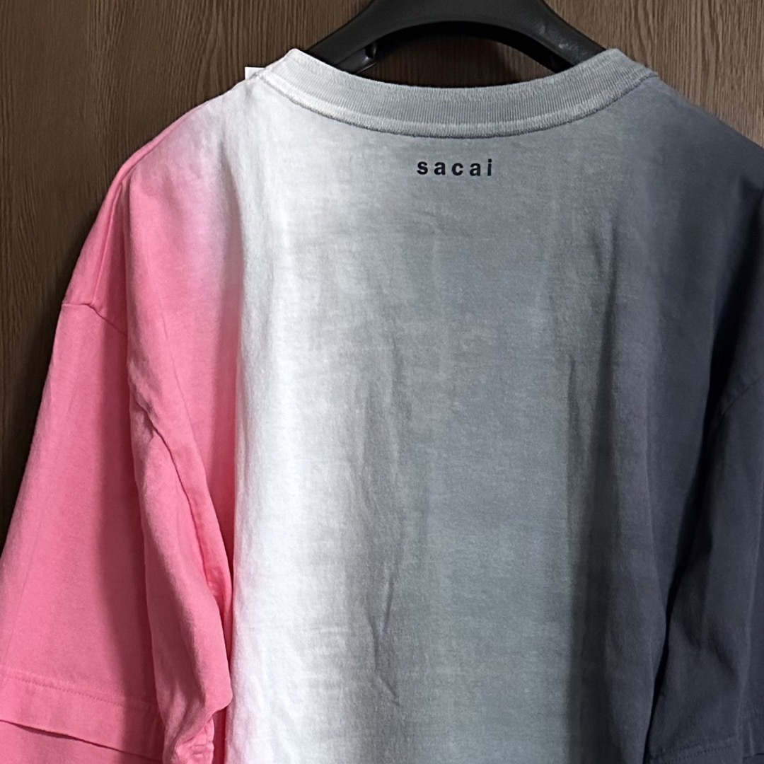 sacai(サカイ)の23AW新品4 sacai サカイ メンズ タイダイ ロング Tシャツ 長袖 メンズのトップス(スウェット)の商品写真