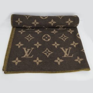 ルイヴィトン(LOUIS VUITTON)のLOUIS VUITTON ブランケット ラムウール アンゴラ モノグラム(その他)