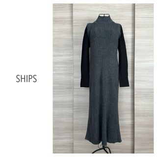 1237⭐︎SHIPS⭐︎シャツワンピース新品未使用