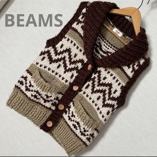 ビームス(BEAMS)のBEAMS[ビームス] ニット ベスト(ベスト/ジレ)