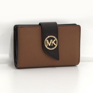 マイケルコース(Michael Kors)のMICHAEL KORS 2つ折り 財布 タブ ウォレット ロゴ PVC(財布)