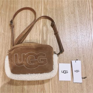 UGG アグ ナイロン ショルダーバッグ ロゴ ミニショルダー 良品