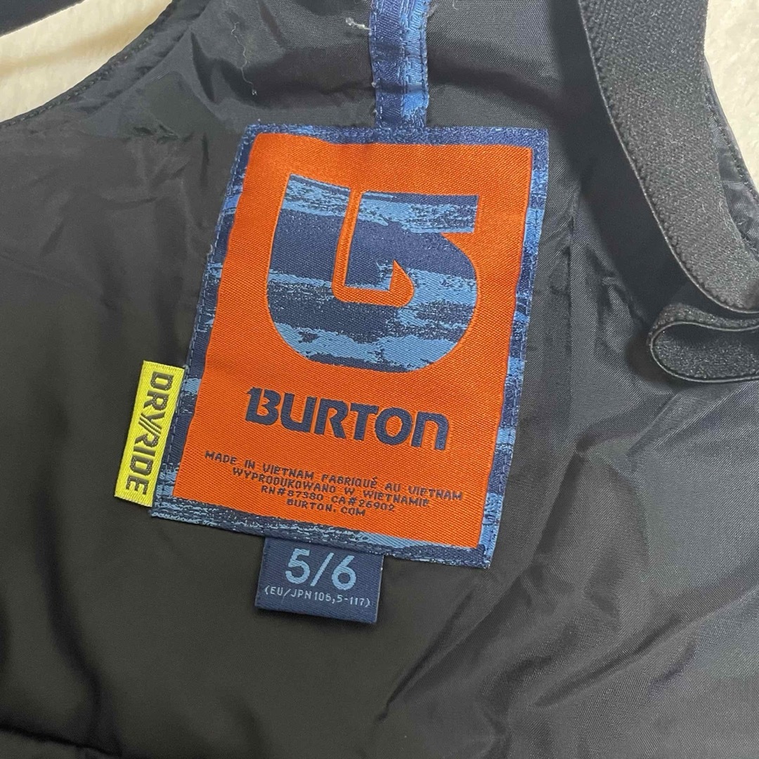 BURTON(バートン)のBARTON バートン スノーボードウェア キッズ 3T 100 110スキー キッズ/ベビー/マタニティのキッズ服男の子用(90cm~)(その他)の商品写真