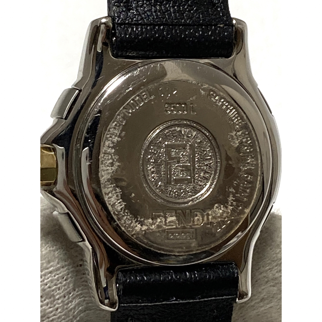 FENDI - 極美品! FENDI フェンディ 電池&ベルト新品 レディース FENDI - 極美品! FENDI フェンディ 電池&ベルト新品 レディース