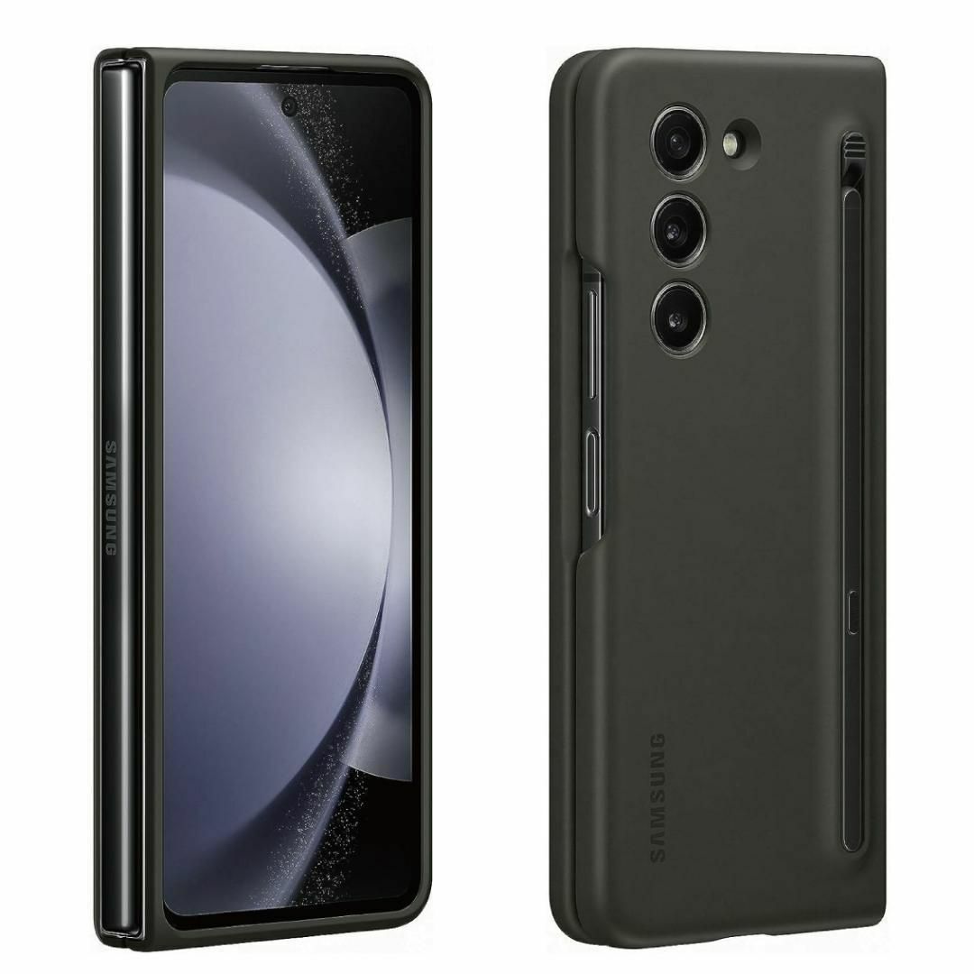 Galaxy Z Fold5 ケース 純正 スリムＳペンケース ブラック スマホ/家電/カメラのスマホアクセサリー(Androidケース)の商品写真