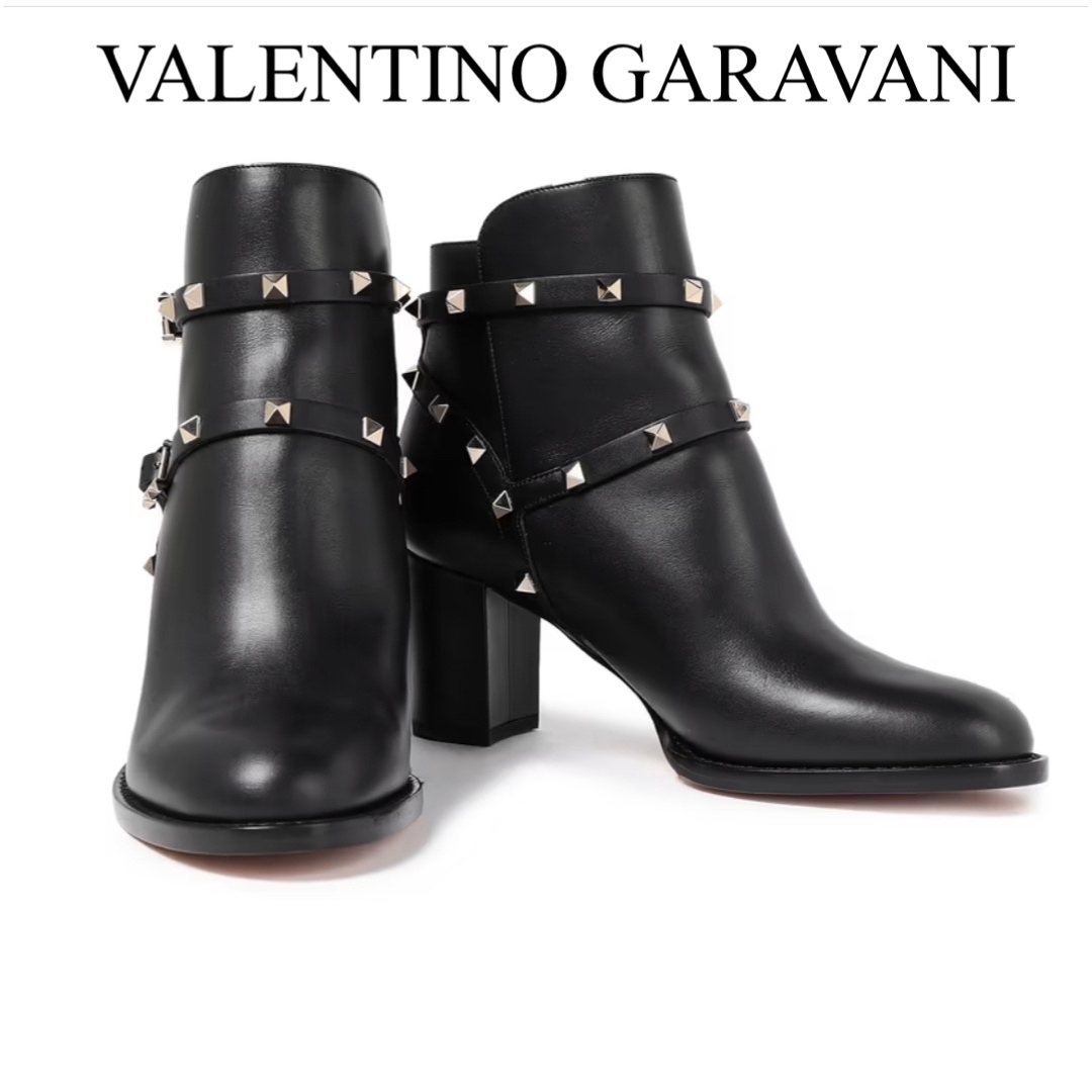 valentino garavani - 新品 VALENTINO GARAVANI スタッズ付き レザー