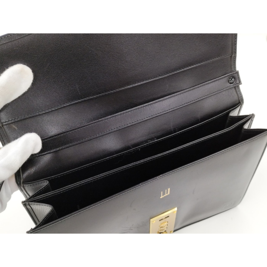 Dunhill - Dunhill セカンドバッグ ダイヤルロック式 レザー Dunhill - Dunhill セカンドバッグ ダイヤルロック式 レザー