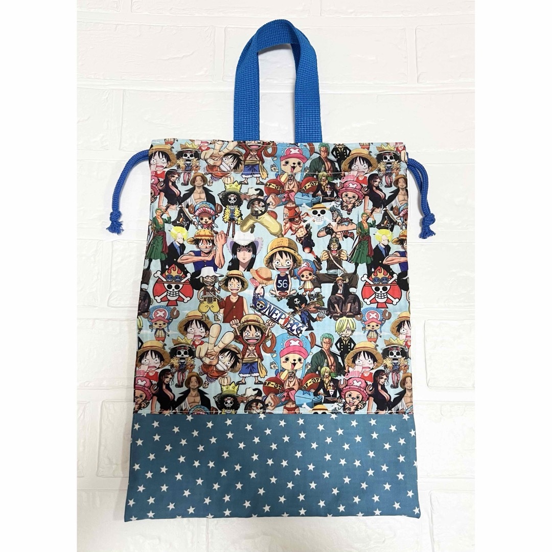 かなちゃん様専用　レッスンバッグ&巾着など ハンドメイドのキッズ/ベビー(外出用品)の商品写真