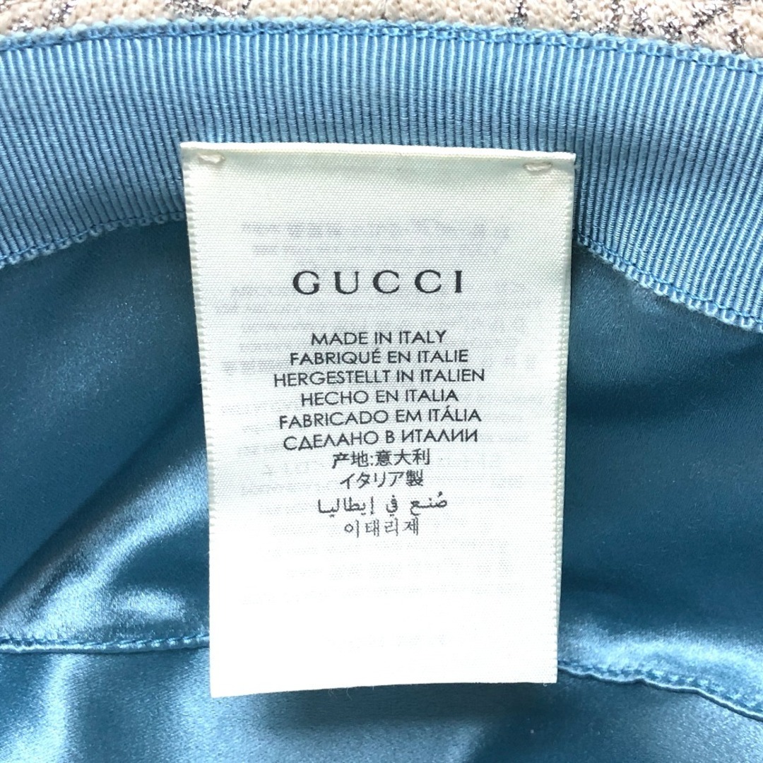 GUCCI - グッチ GUCCI バケットハット 631951 GGラメ ハット GUCCI - グッチ GUCCI バケットハット 631951 GGラメ ハット