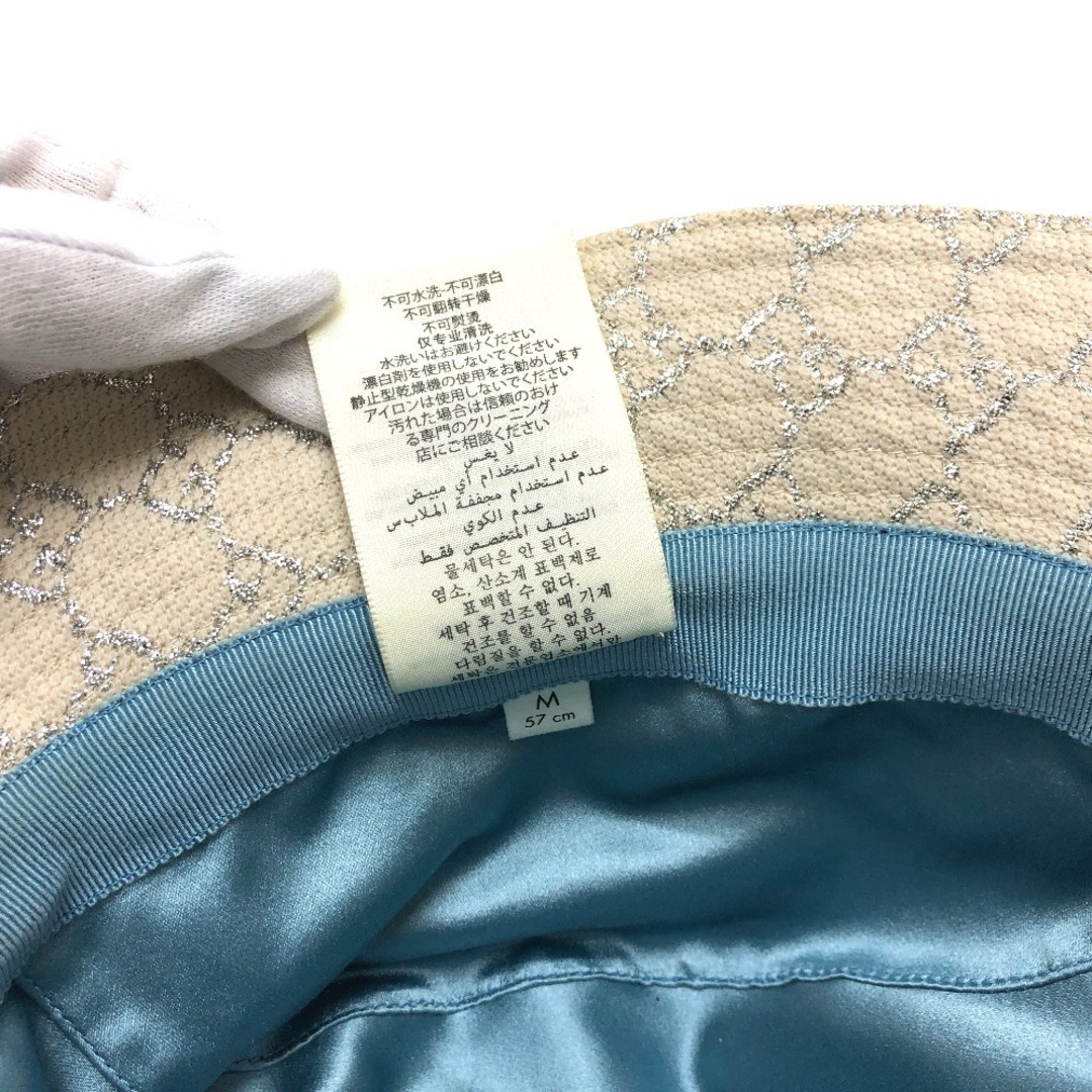 GUCCI - グッチ GUCCI バケットハット 631951 GGラメ ハット GUCCI - グッチ GUCCI バケットハット 631951 GGラメ ハット