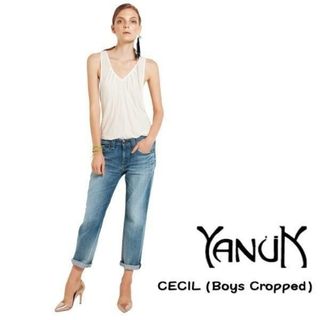 ヤヌーク(YANUK)の★USA製 YANUK Cecil ストレッチ ボーイフレンド デニムパンツ(デニム/ジーンズ)