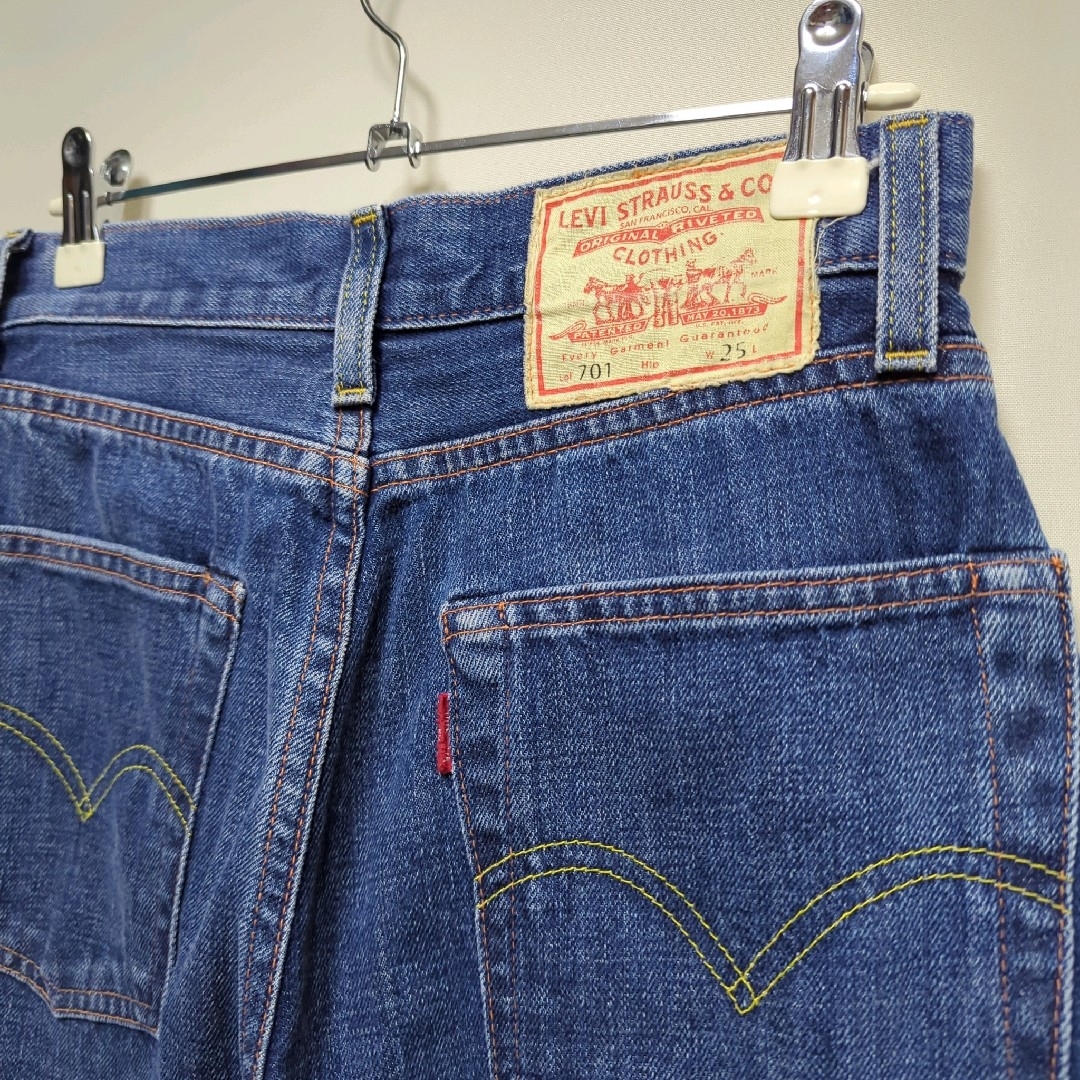 Levi's - LEVI'S LVC 701 クロップド セルビッチ モンロー Levi's - LEVI'S LVC 701 クロップド セルビッチ モンロー