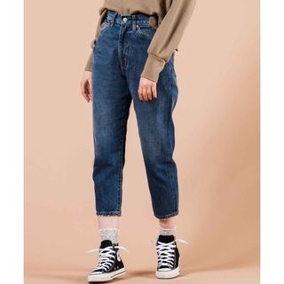 リーバイス(Levi's)のLEVI’S LVC 701 クロップド セルビッチ モンロー デニムパンツ(デニム/ジーンズ)