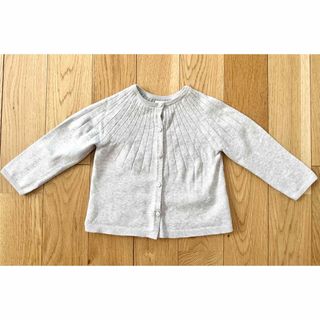 ザラキッズ(ZARA KIDS)のZARABABY カーディガン　グレー　92cm(カーディガン)