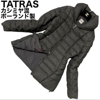 タトラス(TATRAS)のTATRAS アリエンテ　カシミヤ混　ダウンコート(ダウンコート)