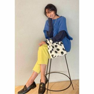 シールームリン(SeaRoomlynn)のHand made Wool 2way ベスト　シールームリン　ペルーニット(ニット/セーター)