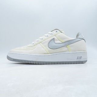 ナイキ(NIKE)のNIKE 2001 AIR FORCE 1 LOW CANVAS 624020-101 WHITE&GREY (スニーカー)