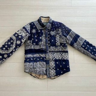 ヴィスヴィム(VISVIM)のサイズ1visvimKERCHIEFDOWNJKT I.C.T. バンダナダウン(ダウンジャケット)