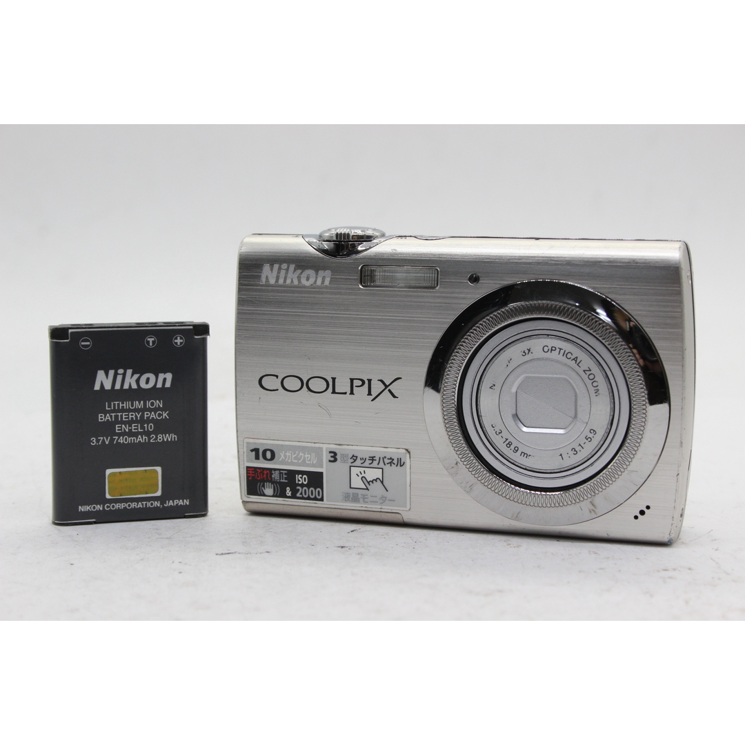 【返品保証】 ニコン Nikon Coolpix S230 3x バッテリー付き コンパクトデジタルカメラ  s6266注意事項