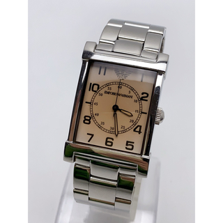 エンポリオアルマーニ(Emporio Armani)のT871 美品 エンポリオ アルマーニ 腕時計 クォーツ AR-0218(腕時計(アナログ))